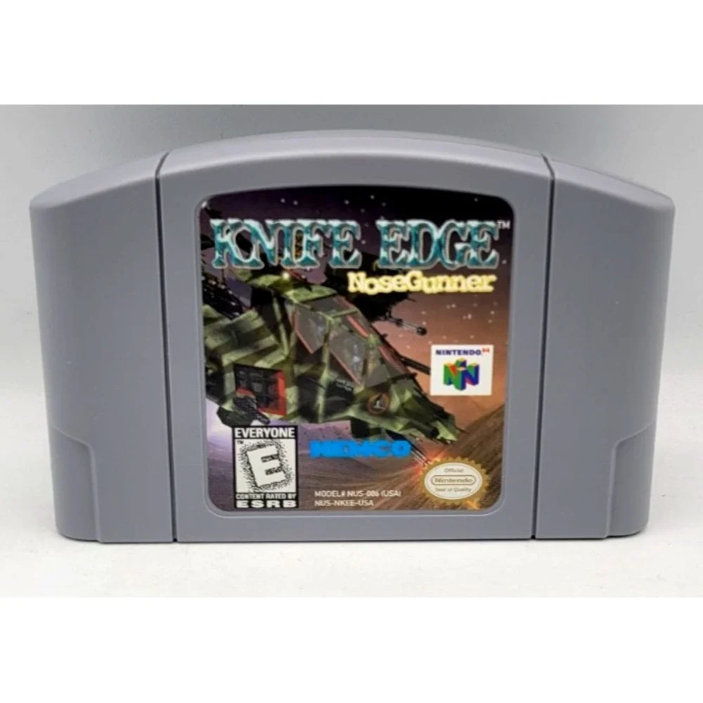 Knife Edge: NoseGunner (Nintendo 64, 1998) GAME CART ONLY